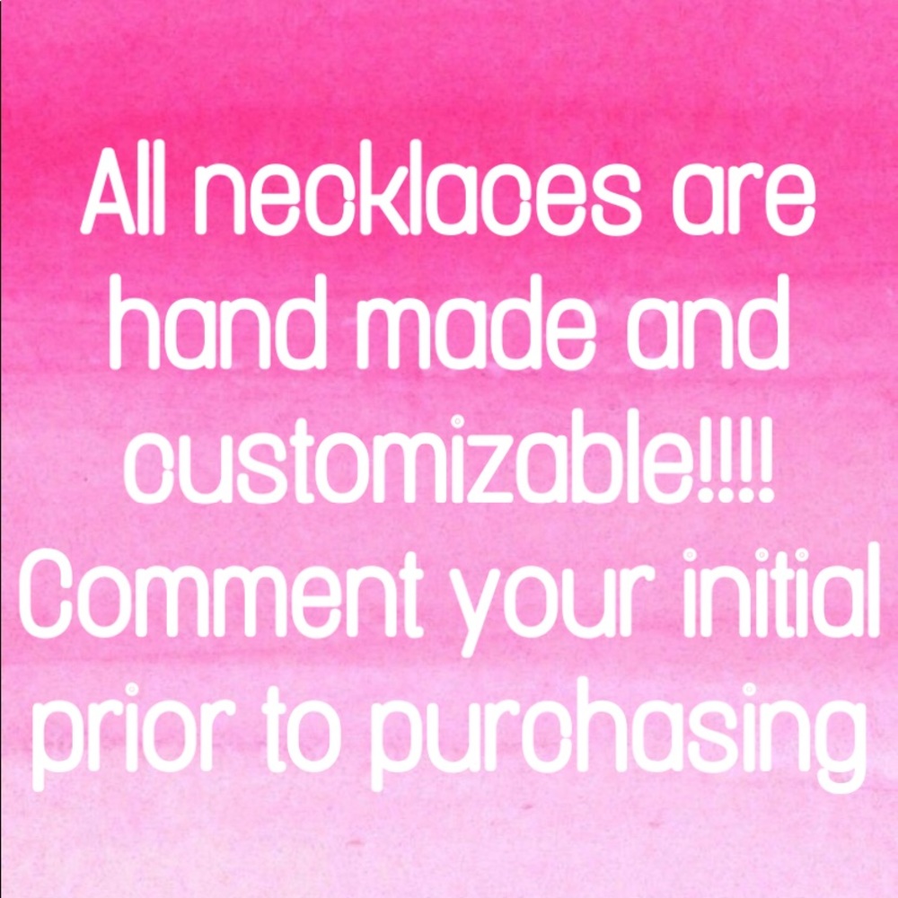 custom home made charm necklaces